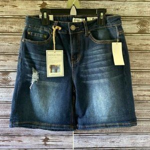 NWT Indigo Rein Mid-Rise Jean Shorts Size‎ 11